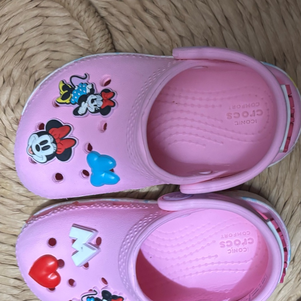 Minnie Mouse Toddler Crocs